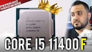 Review Core I5 11400F Six Core da Intel ainda mais RÁPIDO  Performance bugada em Z490  Comparação [upl. by Tanitansy]