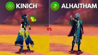 IS Kinich Better Than Alhaitham Best F2P DPS Genshin Impact [upl. by Norrat]