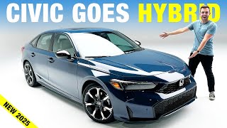 2025 Honda Civic Hybrid First Look  The Hybrid Is Back amp Better Than Ever [upl. by Prevot717]