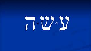 More understanding Hebrew verb structure  niphal participle [upl. by Isidore624]