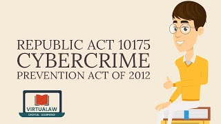 Republic Act 10175 Cybercrime Prevention Act of 2012 [upl. by Hoi]