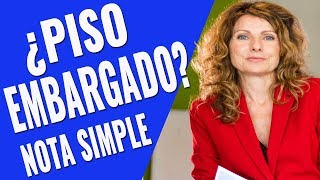 CÓMO SABER SI UNA CASA ESTÁ EMBARGADA ¿QUÉ ES UNA NOTA SIMPLE VENDER CASA RÁPIDOTRUCOS DE VENTA [upl. by Anircam]