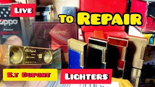 Live🛑 St Dupont Lighter Ligne 2 to Repair youtubelive [upl. by Aivul]