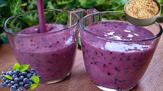 Make this smoothie every morning and lose weight Healthy breakfast recipe NO banana NO egg [upl. by Viglione]