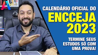 ENCCEJA 2023  CALENDÁRIO OFICIAL  Inscrições provas e gabarito  INEP [upl. by Clyve485]