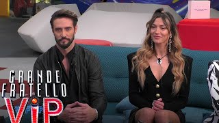 Grande Fratello VIP  Il bacio tra Alex Belli e Soleil Sorge [upl. by Ovida887]