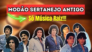 🔥 MODÃO SERTANEJO ANTIGO  Só Música Raiz [upl. by Remoh]