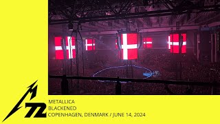 Metallica  Blackened Live Copenhagen Denmark 14062024 4K [upl. by Buine]