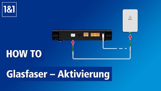 1amp1 Glasfaser – Anschluss aktivieren [upl. by Sadinoel366]