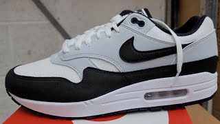 Nike Air Max 1 White Black [upl. by Meryl792]