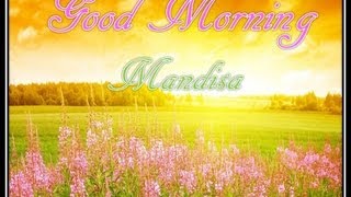 Mandisa Good Morning wLyrics [upl. by Acirdna916]