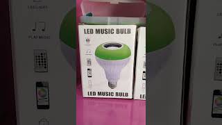 Led Music bulb experiment diwali shorts [upl. by Eissat]