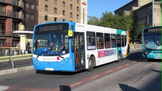 Buses at Liverpool Queen Square Bus Station  November 2021 [upl. by Notniv890]