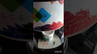 Paints rain coat hi sheen light yellow satisfying viralvideo viralshort painting [upl. by Lacagnia838]