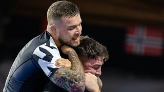 Santeri Lilius vs Bradley Hill 2022 IBJJF No Gi European Open [upl. by Enner]