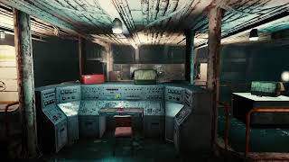 Fallout 4  Submarine Ambiance white noise water electrical [upl. by Latia]