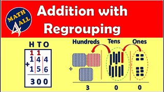 Addition With Regrouping  Math For All [upl. by Vonni867]