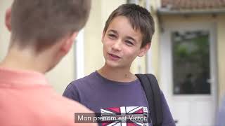 Les enfants parlent français  Episode 1  Je me présente French conversation  easy  kids  ST [upl. by Harriot]