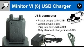 Motorola Minitor VI 6 USB Charger [upl. by Thera958]