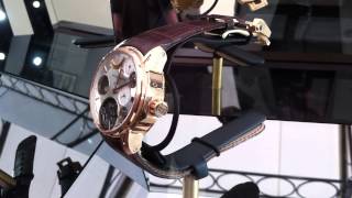 Baselworld 2014 Antoine Martin Tourbillon Astronomique [upl. by Bobseine654]