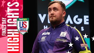 THE CHAMP IS CROWNED 🏆🗽  Finals Day Highlights  2024 bet365 US Darts Masters [upl. by Charlean]