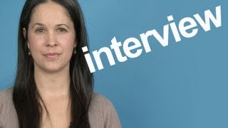 How to Pronounce INTERVIEW  American Pronunciation [upl. by Lavinia]