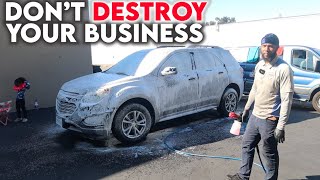 5 Things That Will Destroy Your Detailing Business  Hunters Mobile Detailing [upl. by Ailesor649]