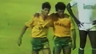 Bebeto e Romário juntos pela primeira vez  Brasil vs Nigéria Olimpíadas de Seul 1988 [upl. by Aimo]