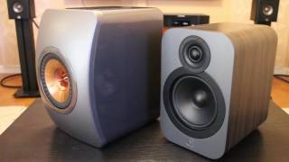 KEF LS50 vs Q Acoustics Q3020 Comparison Review [upl. by Ax254]