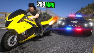 Robbing Stores Using Fastest Bike GTA 5 RP [upl. by Ruddy]