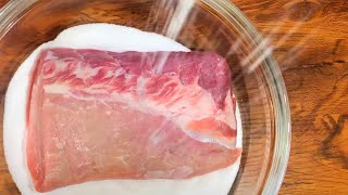 Curing Meat with Salt Only [upl. by Fairbanks]