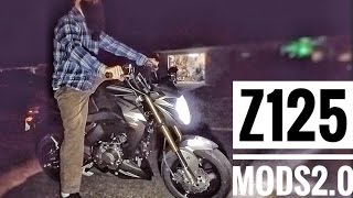 Kawasaki Z125 Mods 20 [upl. by Asiar]