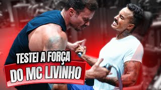 TESTEI A FORÇA DO MC LIVINHO NO CT [upl. by Aicilif]