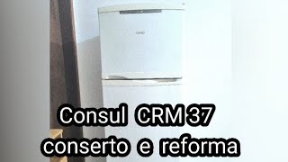 Geladeira Não gela em baixo resolva em 20 minutos Consul Frost free CRM 37 e vazando Água viral [upl. by Weintrob744]