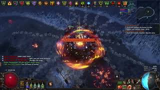 POE 324 CoC DD Detonate Dead of Chain Reaction  Faster Essen farm inquisitor pathofexile [upl. by Amena]