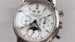 Patek Philippe 3970E Perpetual Calendar Chronograph Patek Philippe Watch Review [upl. by Adnilec]