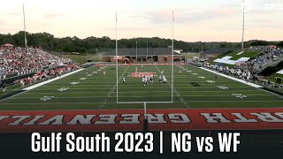 Full Replay North Greenville vs West Florida Football  2023 Gulf South [upl. by Oakman]