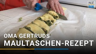 Omas MaultaschenRezept So macht Ihr den schwäbischen Klassiker selbst [upl. by Lynnea]