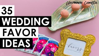 35 Wedding Favor Ideas Your Guests Will Love [upl. by Ahsote]