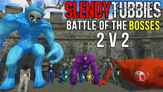 GLUTTON MAKES HIS DEBUT  SLENDYTUBBIES GROWING TENSION BATTLE OF THE BOSSES 2V2  PART 2 [upl. by Yale]