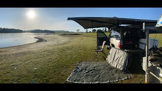 Destination4wd 270 Awning fitted on a Rhino Rack Pioneer roof rack [upl. by Deborah]