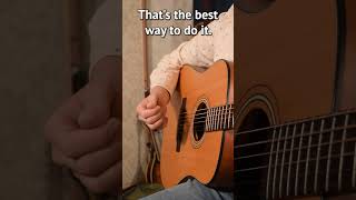 Strumming Without a Pick Mastering Acoustic Guitar Technique guitarlesson guitartutorial [upl. by Elorac]