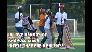 Tribute To Ntate Khopolo Oa Thabana Mahlanya [upl. by Ennayoj567]