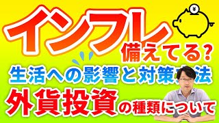 インフレに備えてる？生活への影響と対策方法・外貨投資の種類について【株式会社ライフステーション】 [upl. by Serolod]