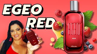 EGEO RED do O Boticário  RESENHA COMPLETA do PERFUME [upl. by Pavior]