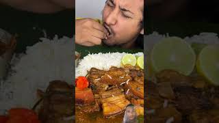 pork eatingshow mukbang muttoncurry [upl. by Frolick]