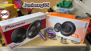 Bosinas Coaxiales JBL by Harman vs Pioneer 🔥 [upl. by Ocirrej]