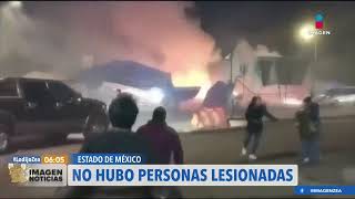 Explotan puestos de pirotecnia en Atlacomulco Estado de México  Noticias con Francisco Zea [upl. by Neelcaj]