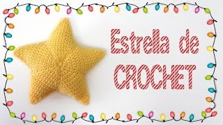 Cómo hacer una estrella de crochet [upl. by Maure]