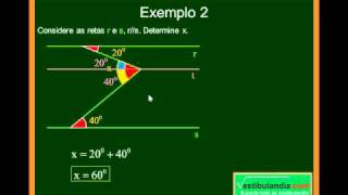 Matemática  Aula 33  Geometria Plana  Definições Preliminares  Parte 4  Final [upl. by Obnukotalo]